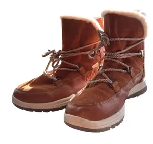 Ryka Alpine Womens 9W Brown Leather Suede Faux Fur Water Repellent Winter Boots thumbnail 1