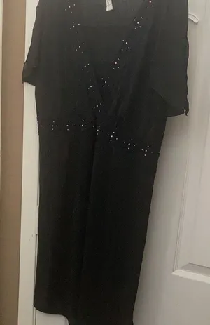 FINAL MARKDOWN Matari mixems lightweight dress 1x Black thumbnail 1