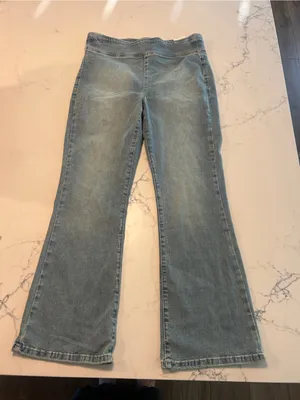 Free People We The Free In My Feelings Crop Boot Flare Jeans Women's Size Small thumbnail 2
