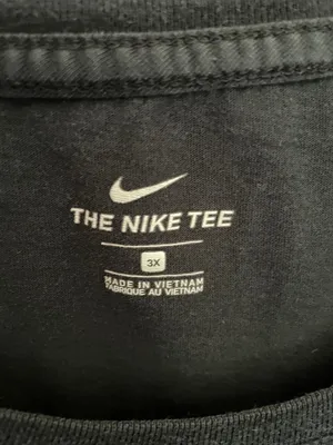 The Nike Tee Floral Swoosh 3X Activewear Workout Lounge thumbnail 3