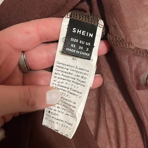SheIn NWOT Long Brown Dress thumbnail 2