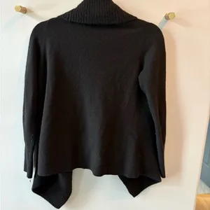 Banana Republic Black Open Front Cardigan Sweater thumbnail 3