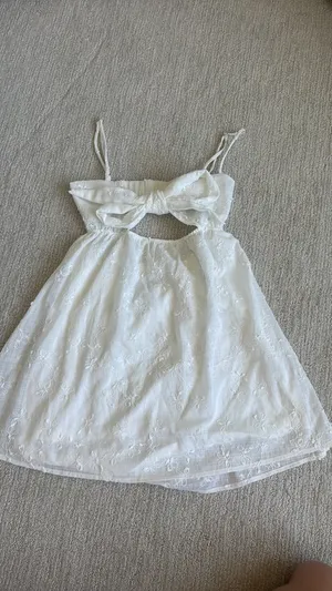 Princess Polly Granno Mini Dress White thumbnail 2