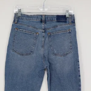 Abercrombie & Fitch Women's The Skinny High Rise Medium Wash Jean Size 4 Regular thumbnail 9
