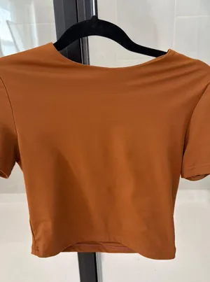 Burnt Orange Casual Top thumbnail 1