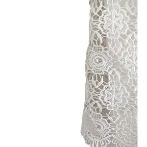 White Cotton Blouse with Floral‎ Lace Bell Sleeve Romantic Victorian Style Top thumbnail 3