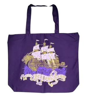 Illumicrate Voyage of the Damned Dragon Tote Bag - Frances White April 2025 thumbnail 1