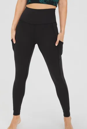Aerie OFFLINE The Hugger High Rise Leggings-Short thumbnail 1