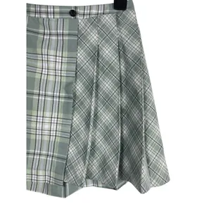 90s Y2K Inspired Sage Green Plaid University Academia Skort S thumbnail 5