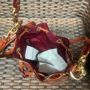 Coach Mini Bucket Bag In Signature Canvas With Sticker Print CW300 thumbnail 6