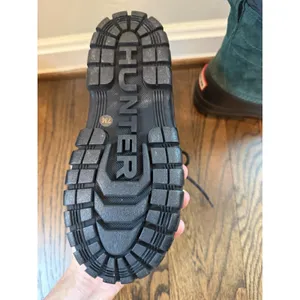 Hunter Skylar Waterproof Boot Green/black Women's Sz 7 $225 thumbnail 11