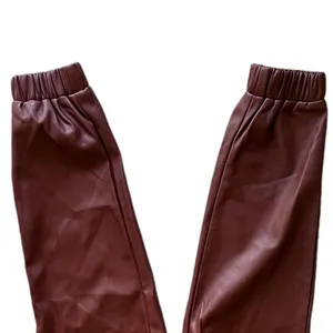 NWOT INC International Concept Faux Leather Joggers Pant High Waisted M thumbnail 5