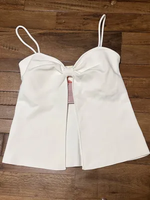 Cult Gaia Lennon Knit Tank Top Medium thumbnail 3