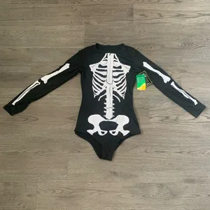 Tipsy Elves Sexy Skeleton Bodysuit Costume - Size M - Black - NWT‎ thumbnail 5
