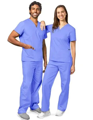 ADAR Universal Unisex Drawstring Scrub Set, Ceil Blue Size 3XL New w/Tag thumbnail 9