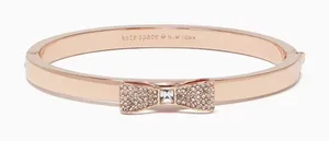 Coach NWT Kate Spade Ready‎ Set Bow Pave Bow Bangle thumbnail 1