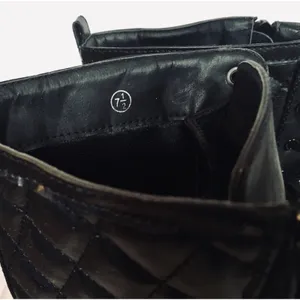 Kiss & Tell quilted combat boots thumbnail 2