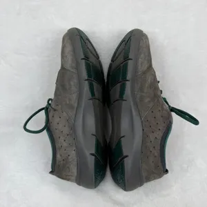 Dansko Honor Womens Suede Walking Shoes Charcoal Grey Teal Lace Up Sneakers‎ 39 thumbnail 10
