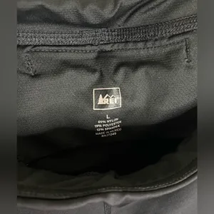 REI Running Tights Black‎ Large EUC Black thumbnail 6
