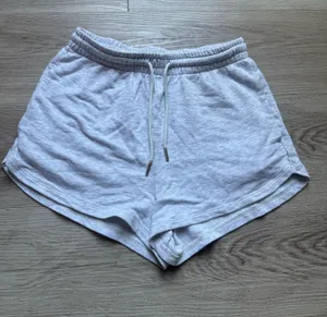 Women's Light Gray H&M Lounge Shorts thumbnail 1