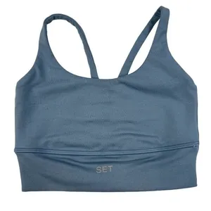 Set Active - LuxForm scoop Y Sports Bra in Blue thumbnail 1