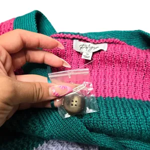 Polagram‎ Multicolor Button Front Midi Cardigan thumbnail 4