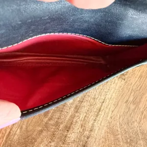 Dooney & Bourke Signature DB Wristlet Black Jacquard Y2K Logo Lock Clutch Preppy thumbnail 9