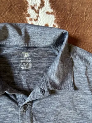 Amazon grey polo shirt  size large thumbnail 3