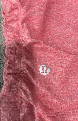 Discontinued coral cinched lululemon tank top thumbnail 3