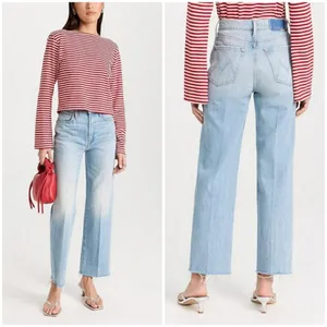 💕MOTHER SUPERIOR💕 The Rambler Zip Ankle Fray Jeans ~ I'm With the Band 29 NWT thumbnail 9