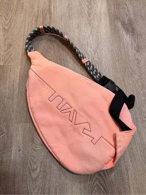 Kavu Rope Sling Bag Pink Peach Coral Purse thumbnail 5