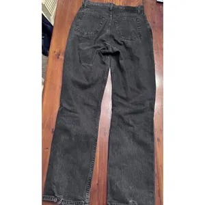 Abercrombie 90's Straight Ultra High Rise Curve Love Jeans Black Size 28 thumbnail 8
