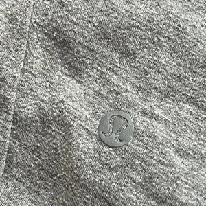 Lululemon heathered gray 1/4 zip pullover long sleeve activewear workout medium thumbnail 8