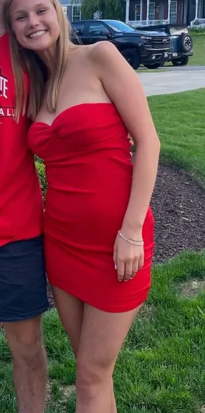 Princess Polly Red Strapless Dress thumbnail 1