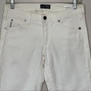 Armani Jeans White‎ White Size 27 thumbnail 4