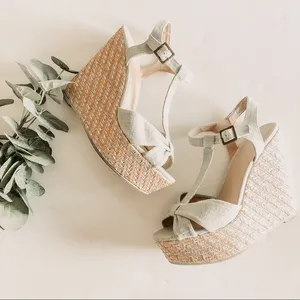 SODA Mint Canvas Wedge. Size 9 thumbnail 1