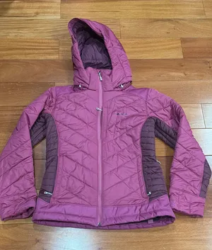 Patagonia Quilted Hooded Insulated‎ Jacket Magenta Lightweight Outdoor size M thumbnail 1