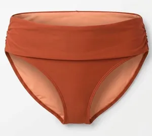 Prana Marta Bikini Bottom Deep Liqueur Rust W31201939 Womens Small NWT UPF 50+ thumbnail 1