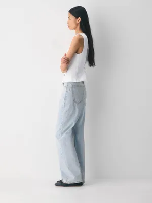 Aritzia Wilfred Octavo Bustier - CruiseLinen™ White Top Vest thumbnail 5