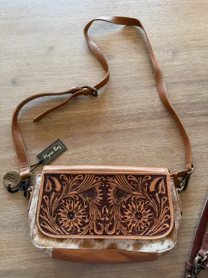 Myra Bags Zealand Hand-Tooled Bag thumbnail 1