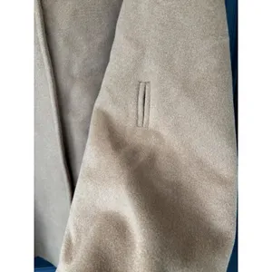 Miriam Joy Vintage Camel Italian Lambswool Angora Cape Coat Tan Women M thumbnail 4