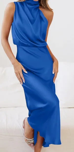 Amazon Women Cocktail Maxi Wedding Guest Dress Spring thumbnail 5