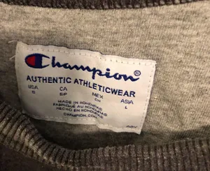 Champion Gray Crew Neck thumbnail 3