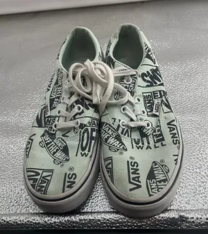 Vans Shoes Women's Green Off the Wall Era All‎ Over Print - Size 6.5 thumbnail 1