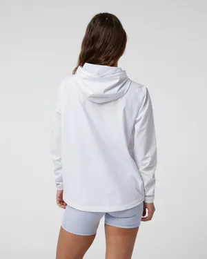 Vuori Women’s Outdoor Trainer Shell - White Linen Texture thumbnail 3