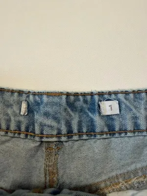 PacSun High-Waist Wide-Leg Cuffed Denim Jeans thumbnail 6