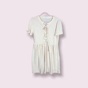 English factory‎ peach dress women’s size small thumbnail 2