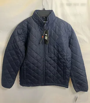 Hawke & Co. navy blue quilted diamond pattern puffer jacket in size M #outdoor #winter. #179 thumbnail 1