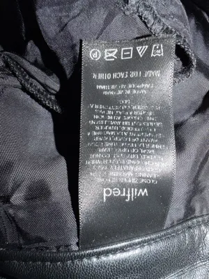 The Melina Aritzia Vegan Leather Pants thumbnail 5