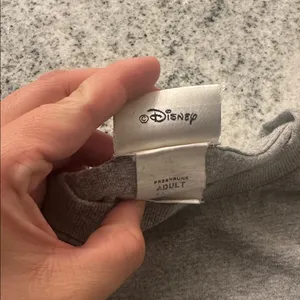 Vintage Walt Disney World‎ Long Sleeve Cotton Gray tshirt adult size XS thumbnail 5